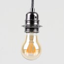 Danlamp E27 LED Standard de Luxe Gold Vintage Lampe 2W...