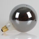 Danlamp E27 LED Mega Edison Globe Smoke II Vintage Lampe 4W 125mm dimmbar