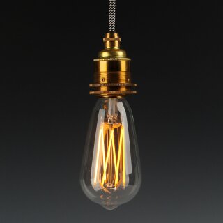 Danlamp E27 LED Edison Vintage Lampe 2,5W 2200K 64mm dimmbar