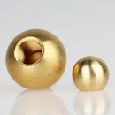 M10x1 Sackgewinde &ndash; Messing Metallkugel  25 mm,...
