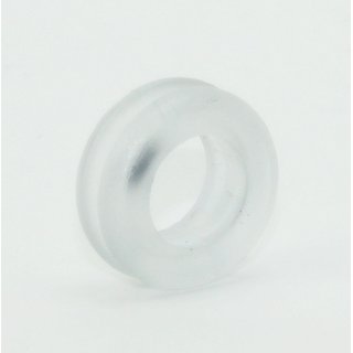 Kabeldurchfhrungstlle transparent 14x8x8 mm fr 10 mm Lochbohrung