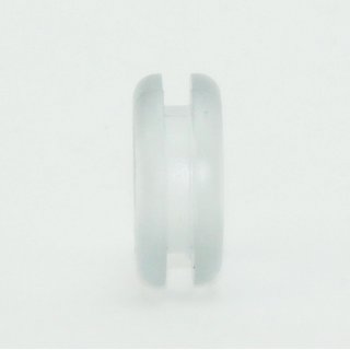 Kabeldurchfhrungstlle transparent 14x8x8 mm fr 10 mm Lochbohrung