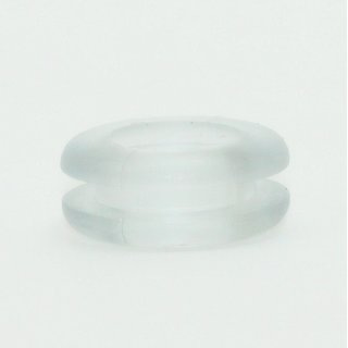 Kabeldurchfhrungstlle transparent 14x8x8 mm fr 10 mm Lochbohrung