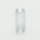 Kabeldurchführungstülle Ø 14 mm | Weich-PVC transparent | Für Lochbohrung 10 mm