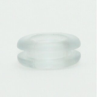 Kabeldurchfhrungstlle  17 mm | Weich-PVC transparent | Fr Lochbohrung 12 mm