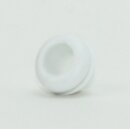 Kabeldurchführungstülle konisch Ø 11 mm | Weich-PVC weiß | Für Lochbohrung 8 mm