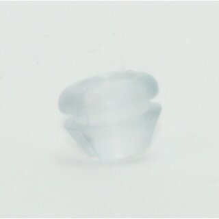 Kabeldurchfhrungstlle konisch  11 mm | Weich-PVC transparent | Fr Lochbohrung 8 mm