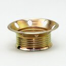 E27 Schraubring Unterring Metall vermessingt 60x25 mm fr...