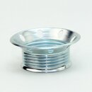 E27 Schraubring Unterring Metall verchromt 60x25 mm fr...