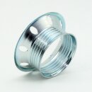 E27 Schraubring Unterring Metall verchromt 60x25 mm für Lampenfassungen mit Außengewinde