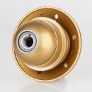 E27 Bakelit-Lampenfassung gold lackiert mit...