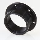E27 Bakelit Schraubring Unterring schwarz für Lampenfassungen mit Außengewinde 58x24 mm