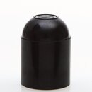 E27 Bakelit Lampenfassung Glattmantel schwarz M10x1 IG...