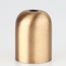 E27 Metall-Fassungshlse Nickel antik fume Zierhlse 43x57