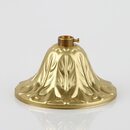 Lampen Baldachin &ndash; Metall Messing roh,  90 mm  H...