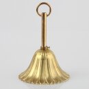 Lampen Baldachin – Metall Messing roh, Ø 100...