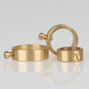 Lampen Leuchten Stellring Messing für 16 mm...