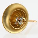 Lampen Baldachin – Metall Messing roh, Ø 99...