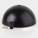 Lampen Baldachin Metall schwarz 50 × 100 mm mit...