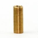 M8x1 Lampen-Gewinderohr Messing roh – 15 mm...