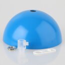 Lampen Baldachin Metall hellblau 50 × 100 mm mit...