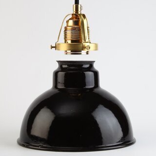 Lampenschirm-Glashalter antik fum fr E14/E27 Fassungen, inkl. Rndelschrauben 62x57
