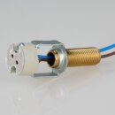 Fassungshalter M10x1 für 12 Volt und GU10 Halogen-Fassungen