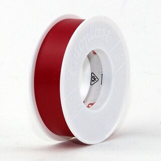 PVC Elektro-Isolierband 15 mm x 10 m &ndash; rot &ndash; Coroplast