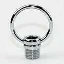 Ringnippel Metall verchromt M10x1 Auengewinde &ndash;...