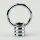Ringnippel Metall verchromt M10x1 Innengewinde – beweglicher Bügel, Ø 27 mm