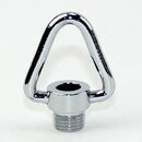 Ringnippel Metall verchromt M10x1 Auengewinde &ndash;...