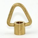 Ringnippel Messing roh beweglicher Bgel dreieckig M10x1...