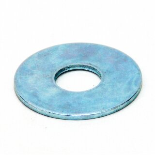 Unterlegscheibe 30x10,5x1,5 mm – Metall, verzinkt  (für M10 Gewinderohr)