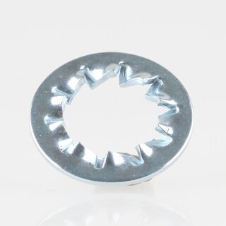 Fcherscheibe 15x8,5x2,2 mm &ndash; Metall, verzinkt (fr M8 Gewinderohr)