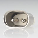 Warmgerte Gerte-Einbaustecker Metall 2P+E Steckerstifte...