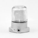 E27 Porzellanfassung Deckenleuchte mit Glas klar 60W...