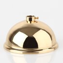 Lampen Baldachin Metall Messing poliert 80x39 mm...