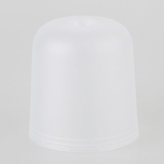 Lampen Baldachin Zylinderform – Kunststoff transparent, Ø 65 mm, Höhe 65 mm