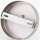 Lampen Metall Baldachin 110x28mm edelstahloptik für 1 Lampenpendel mit Zugentlaster