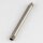 M10x1 Lampen Pendelrohr Nickel matt – 100 mm – Edelstahloptik – beidseitig Außengewinde