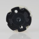 GU10 Hochvolt-Lampenfassung mit seitlichen Steckkontakten – Porzellan, temperaturbeständig bis 250 °C