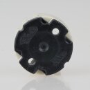 GZ10 Hochvolt-Lampenfassung mit seitlichen Steckkontakten – Porzellan, temperaturbeständig bis 250 °C