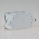 Abzweigdose Verteilerdose grau 75x37x40 mm AP/FR 8 Einführungen iP54