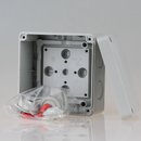 Abzweigdose Verteilerdose grau 140x140x79 mm FK310, 10...