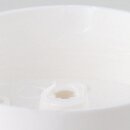Lampen Verteiler-Baldachin-Set – Kunststoff weiß, Ø 70 mm, Höhe 25 mm, seitlich 6 Loch-Optionen