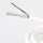 Niedervolt Silikon-Leuchtenkabel weiß 2x0,50 mm² (SICSI) – Meterware