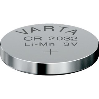 CR2032 Varta Knopfzelle 3V Lithium Batterie 230 mAh (6032)