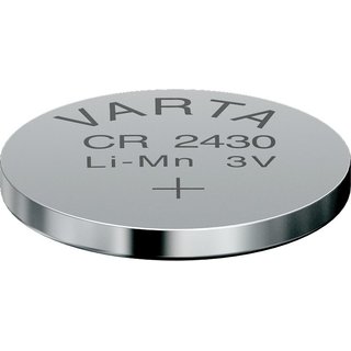 CR2430 Varta Knopfzelle 3V Lithium Batterie 280 mAh (6430)