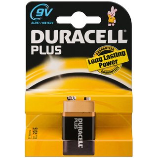 6LR61  MN1604  9V Block Duracell Batterie