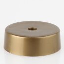 Lampen Verteiler-Baldachin-Set – Kunststoff gold, Ø 70 mm, Höhe 25 mm, seitlich 6 Loch-Optionen
